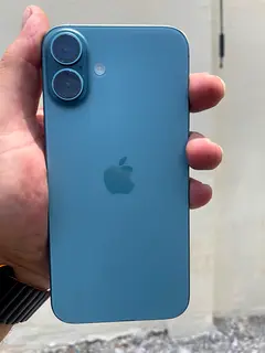 iPhone (good condition) - Blue, dual camera