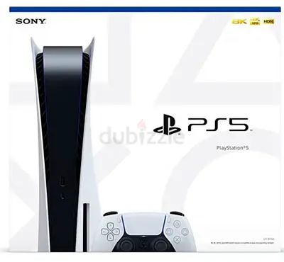 PlayStation 5 - Disc version with one controller
