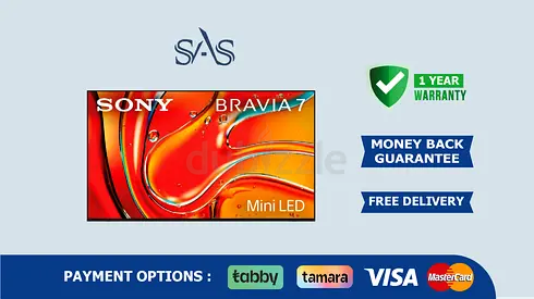 Sony 75 inch Bravia 7 Smart Tv | XR70 | New - Free Delivery | Warranty | 75XR70