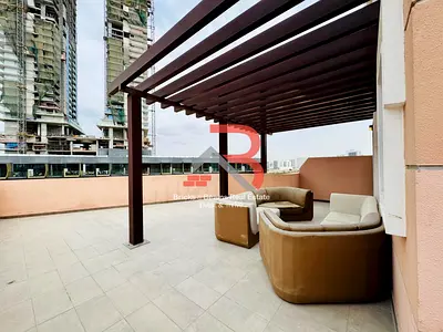 Spacious 1BR | Huge Terrace | Community & City Views