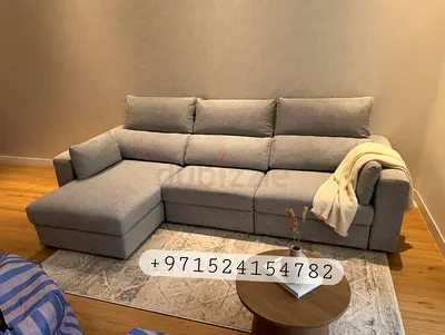 Ikea eskilstuna L shape sofa bed with storage