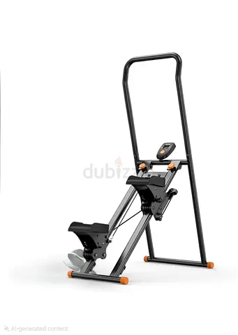 Adjustable foldable stair climber