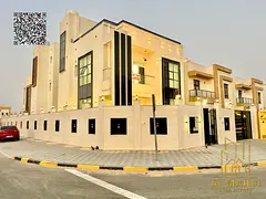 4 bedroom corner villa with roof in Al Zahya