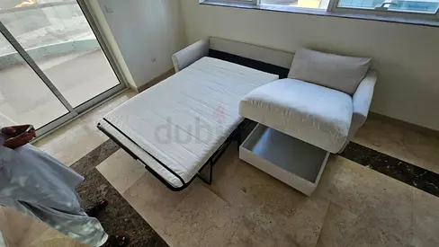 Ikea vimle L shape sofa bed Beige
