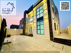 A luxurious villa with a very large yard, close to all amenities and near Sheikh Mohammed Bin Zayed
