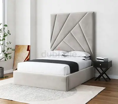 Brand New Fully Customizable Queen Size Bed - UAE Sharjah Made - Hydraulic Storage Optional