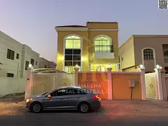 Villa for sale in Ajman – Al Rawda 2 area, prime location on a corner lot, price includes electric