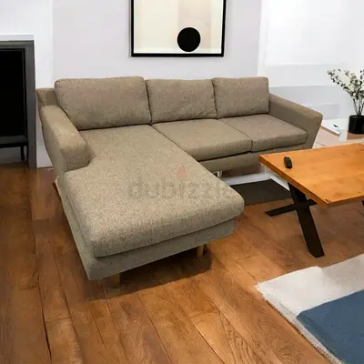 West Elm L Shape Sofa