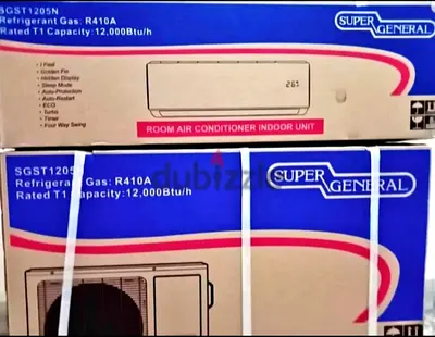 Super General 12,000 BTU Split Air Conditioner (Brand New in Box)