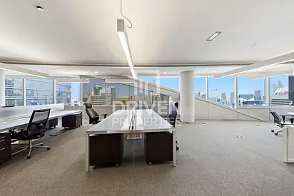 Fully Furnished Office in Gold Tower | Lake Views