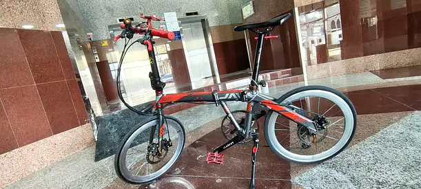Java fit folding bike