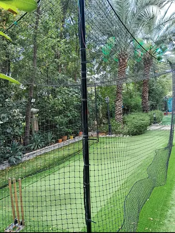 Home Cricket Practice Net with Wickets — Ready to Use