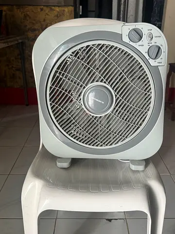 Used Olsenmark Box Fan - Good Working Condition