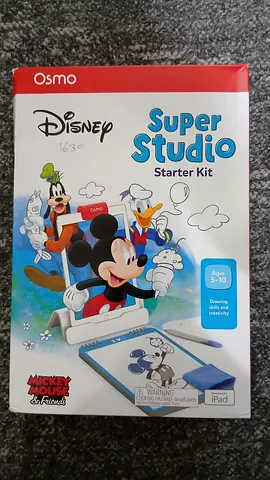 Osmo Super Studio Disney Starter Kit (iPad Educational Drawing Toy)