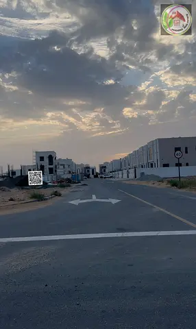Two residential investment plots for sale (villas) - registration fees included - Al-Haliyo Gardens project. Each plot is 280 square meters / 3014 square feet. Building permit for ground floor + 2 flo