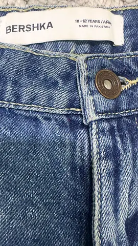 Bershka kids denim jort jeans - size 10-12 years, good condition