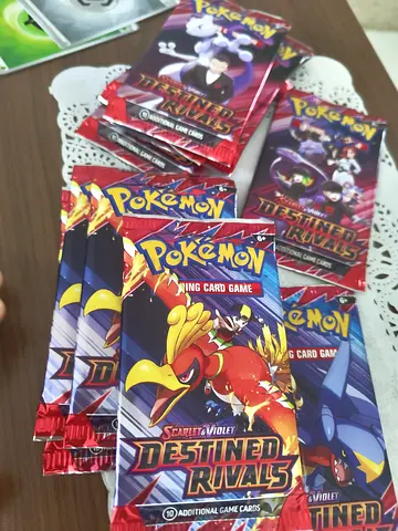 10 of Sealed Pokémon Trading Card Game Booster Packs — Destined rivals