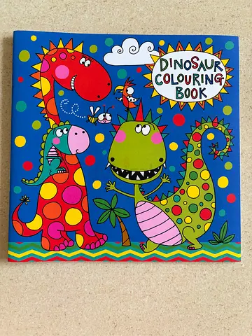 Rachel Ellen Designs Dinosaur Colouring Book BRAND NEW
