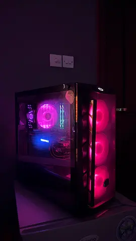 Custom RGB Gaming Desktop PC with Tempered Glass Case