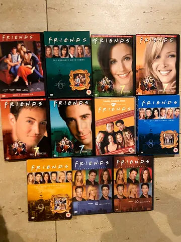 Complete Friends TV Series DVD Seasons Collection (Multiple Seasons)