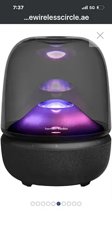 Harman Kardon Aura Studio Bluetooth Speaker - Black (Good Condition)