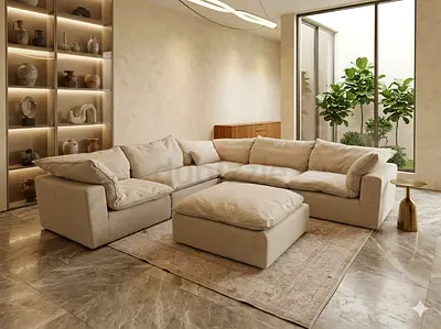 2XL feather 🪶 filled modular sofa perfect condition
