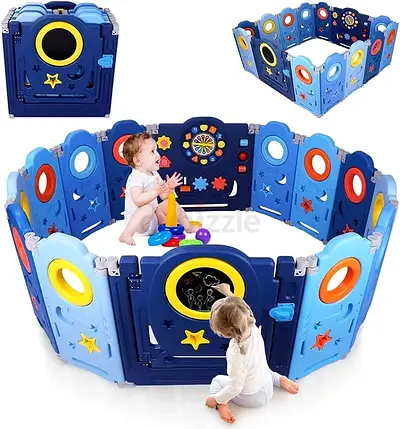 Kids play wall
