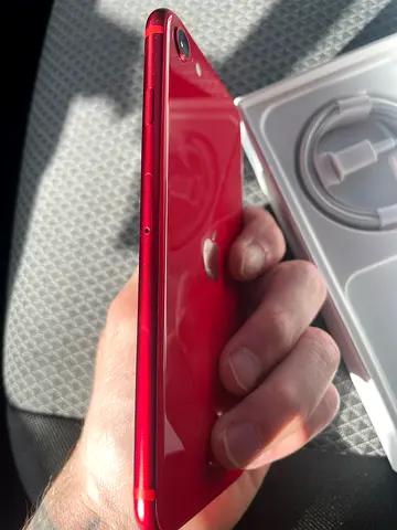 Apple iPhone (Red) - Good Condition with Box