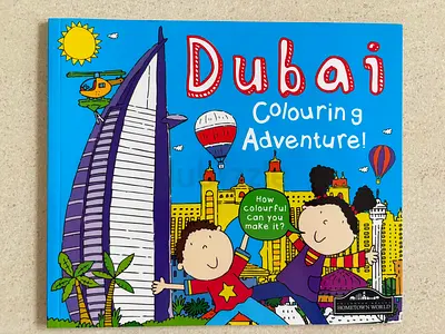 Dubai Colouring Adventure Colouring Book BRAND NEW