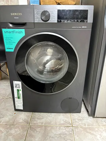 Siemens front-load washing machine - grey, 9kgwitu steam wash