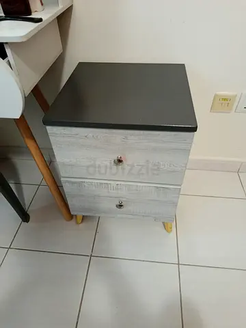Bed with Mattress and side drawer for sale