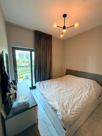 King size bed frame with mattress, drawer, and two bedside tables — barely used (1 Year Warranty)