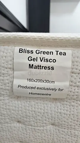 Queen Size Bliss Green Tea Gel Visco Mattress (Home Center)