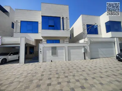 Attractive price for rent, first occupancy, upscale villa in Al Yasmin, Ajman