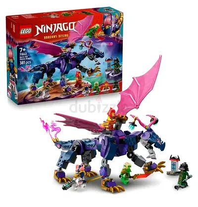 LEGO Ninjago Dragons Rising 71842 - 381pcs Purple Dragon Set (Sealed)