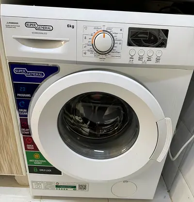 Super General 6kg Front Load Washing Machine - Good Working Condition