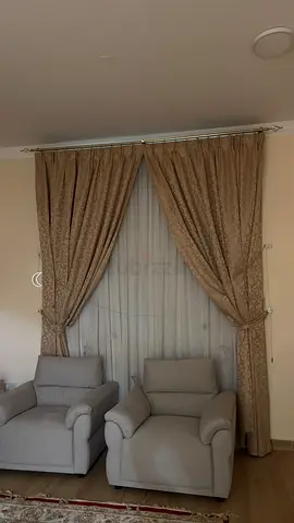 Curtains, blackout, chiffon (1 year old)
