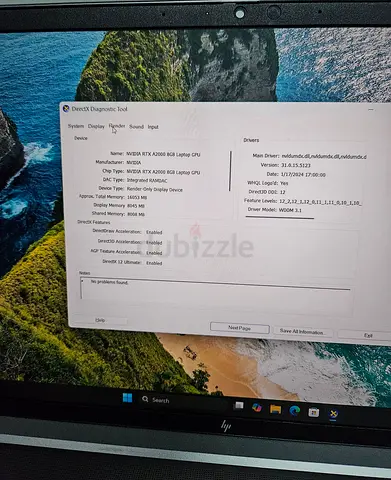 HP ZBook Power 15 G9 NVIDIA RTX A2000 8Gb - Good Working Condition