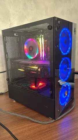 Custom RGB Gaming Desktop with MSI GeForce GPU