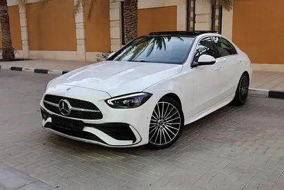 2025 Mercedes-Benz C200 -Premium Plus-16000KM-GCC Specs -Under Warranty  Service- Brand New!