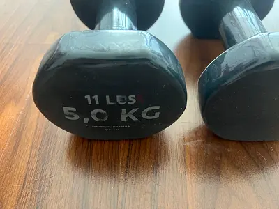 5 kg dumbbells