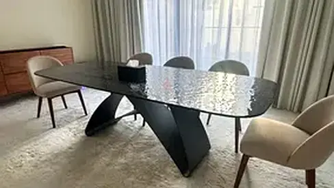 Luxury Modern Dining Table| Like New