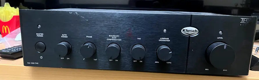 Klipsch KA 1000 THX -Subwoofer Amplifier