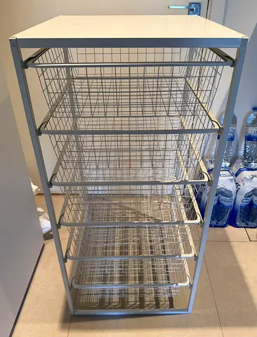 Storage Ikea Metal cage x 6 shelves