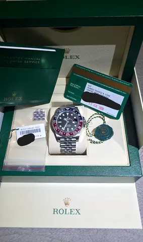 ROLEX GMT MASTER 2 pepsi BLRO