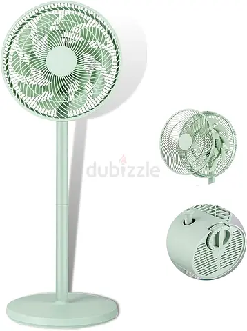 15 Blades Pedestal Stand Fan, 3 Speed Adjustment Air Circulation Fan, Mechanical Knob Control