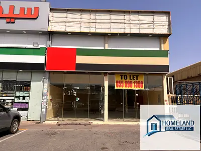 2265 SQFT SHOP WITH MEZZANINE AVAILABLE IN AJMAN
