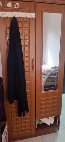 Wooden Wardrobe / Armorie with Mirror