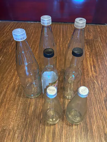 Free glass bottles