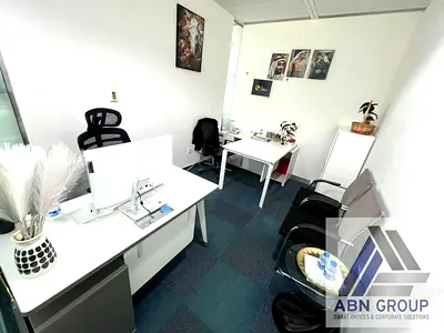 Large Exquisite Office for Rent in Burjuman Tower | Window Access | Linked with Mall & Metro | Fully Furnished